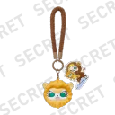 POP MART-Baby Molly & Baby Tabby Series-Squishy Charm Blind Box - The New King (Secret)