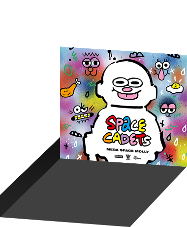 POP NOW:MEGA SPACE MOLLY 400% JON BURGERMAN SPACE CADETS Series