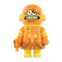 POP MART-MEGA SPACE MOLLY 400% JON BURGERMAN SPACE CADETS Series - EGGY