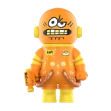 POP MART-MEGA SPACE MOLLY 400% JON BURGERMAN SPACE CADETS Series - EGGY