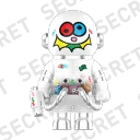 POP MART-MEGA SPACE MOLLY 400% JON BURGERMAN SPACE CADETS Series - CASH(Secret)