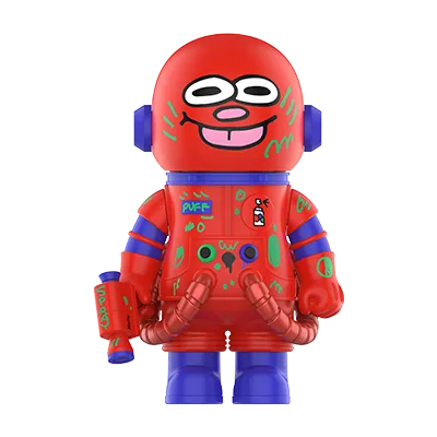 POP NOW:MEGA SPACE MOLLY 400% JON BURGERMAN SPACE CADETS Series