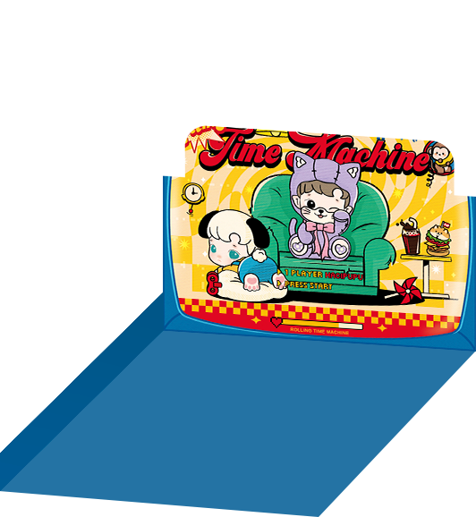 HACIPUPU Rolling Time Machine Series Figures - POP MART