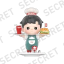 POP MART-HACIPUPU Rolling Time Machine Series Figures - Haci's 24-HOUR (Secret)