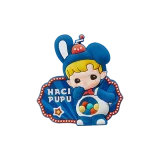 POP MART-HACIPUPU Rolling Time Machine Series-Fridge Magnet Silicone Clip Blind Box - Bunny Snow Cone