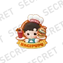 POP MART-HACIPUPU Rolling Time Machine Series-Fridge Magnet Silicone Clip Blind Box - Haci's 24-HOUR（Secret）