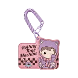 POP MART-HACIPUPU-Rolling Time Machine Series-Card Holder Blind Box - Hey and See you!