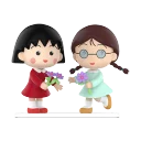POP MART-Chibi Maruko Chan's The Time With You Series Figures - Pick Flowers
