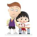 POP MART-Chibi Maruko Chan's The Time With You Series Figures - Heart to Heart