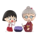 POP MART-Chibi Maruko Chan's The Time With You Series Figures - Sugar Cookies