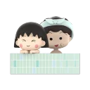 POP MART-Chibi Maruko Chan's The Time With You Series Figures - Take a Shower