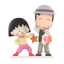 POP MART-Chibi Maruko Chan's The Time With You Series Figures - Angling