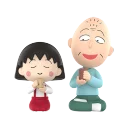 POP MART-Chibi Maruko Chan's The Time With You Series Figures - Tea Time