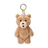 POP MART-Ted2 Teddy Bear Action Plush Pendant - Party Bear