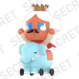 POP MART-CRYBABY Crying Parade Series - The Saddest King (Secret)