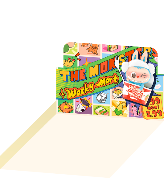 【POPMART】 THE MONSTERS Wacky Mart シリーズ THE MONSTERS Wacky Mart Series Figures - POP MART (Japan)