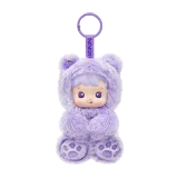 POP MART-HACIPUPU Gummy Bear Series-Vinyl Plush Pendant Blind Box - Grape Flavor
