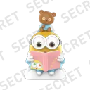 POP MART-Minions Bedtime Stories by Bob and Tim Series Figures - Bedtime Stories (Secret)