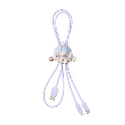 SKULLPANDA The Paradox シリーズ ケーブル　新品 SKULLPANDA The Paradox Series Cable - POP MART (Japan)