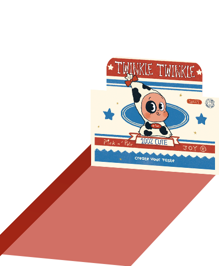 Twinkle Twinkle Create Your Taste Series Figures - A|POP MART US