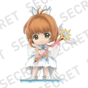 POP MART-Cardcaptor Sakura: Clear Card Series Figures - Sakura - Clear Crystal Special Ver. (Secret)