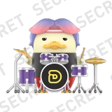 POP MART-DUCKOO – Colección “Festival de Música” Figuras - Baterista (secreto)