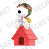 POP MART-Snoopy – Colección “Amigo Travieso” Figuras - As volador(Secreto)