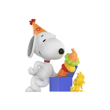 POP MART-Snoopy – Colección “Amigo Travieso” Figuras - Sorpresa en la caja