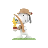 POP MART-Snoopy – Colección “Amigo Travieso” Figuras - Mordiendo el anzuelo