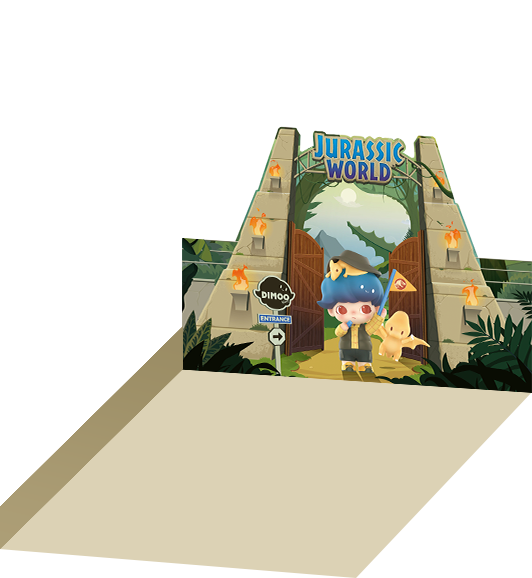 POP NOW:DIMOO Jurassic World Series - POP MART (Canada)