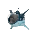 POP MART-DRAGON BALL-Alloy Vehicles Series Figures - General Blue-X-wing Airplane