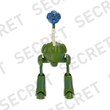 POP MART-DRAGON BALL-Alloy Vehicles Series Figures - Pilaf Machine-Ostrich Ver. (Secret)