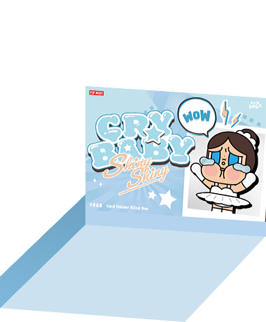 POP NOW:CRYBABY SHINY SHINY SERIES-Card Holder Blind Box - POP