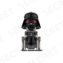 POP MART-Star Wars Bobblehead Series Figures - Darth Vader(Secret)