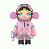 POP MART-MEGA SPACE MOLLY 100% Colección Aniversario 4 - BATATA MORADA (ESPECIAL)