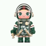 POP MART-MEGA SPACE MOLLY 100% Colección Aniversario 4 - NAVIDAD 2024-VERDE (ESPECIAL)