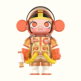 POP MART-MEGA SPACE MOLLY 100% Colección Aniversario 4 - JUGO DE NARANJA (REGULAR)