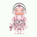 POP MART-MEGA SPACE MOLLY 100% Series4 - Smitten Love-White (Special)