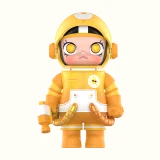 POP MART-MEGA SPACE MOLLY 100% Colección Aniversario 4 - OSO DIVERTIDO (REGULAR)