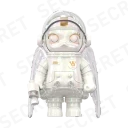 POP MART-MEGA SPACE MOLLY 100% Series4 - Angel (Secret)