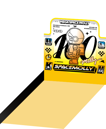 POP NOW:MEGA SPACE MOLLY 100% Series4 - POP MART (Singapore)