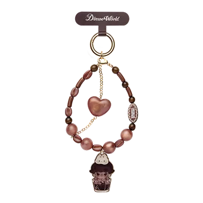 POP NOW:DIMOO Crush on Coffee Series-Phone Charm Blind Box