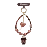 POP MART-DIMOO Crush on Coffee Series-Phone Charm Blind Box - Slightly Bitter Black Coffee