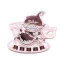 POP MART-DIMOO Crush on Coffee Series-Acrylic Fridge Magnet Clip Blind Box - Rose Love Letter