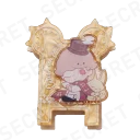 POP MART-DIMOO Crush on Coffee Series-Acrylic Fridge Magnet Clip Blind Box - Share Together (Secret)