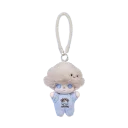 POP MART-DIMOO Crush on Coffee Series-Soft-faced Plush Keychain Blind Box - Sea Salt Cream Milk