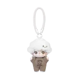 POP MART-DIMOO – Colección “Coctel Emocional” Llaveros de Peluche en cajas misteriosas - LATTE DE COCO