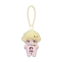 POP MART-DIMOO Crush on Coffee Series-Soft-faced Plush Keychain Blind Box - Caramel Coffee