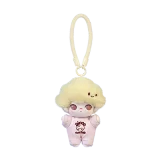 POP MART-DIMOO – Colección “Coctel Emocional” Llaveros de Peluche en cajas misteriosas - CAFÉ CARAMEL