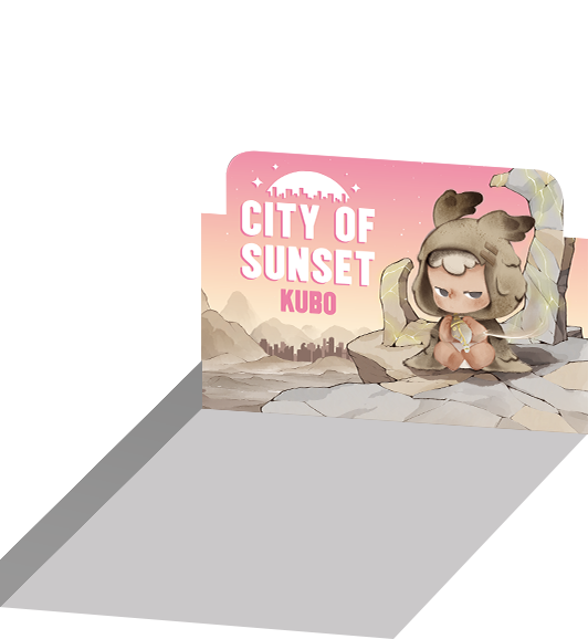 POPMART KUBO City of Sunset シリーズ POP NOW:KUBO City of Sunset Series Figures - POP MART